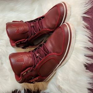 Adidas Adi Rise Mens sneakers aka hightops in Red Size 12